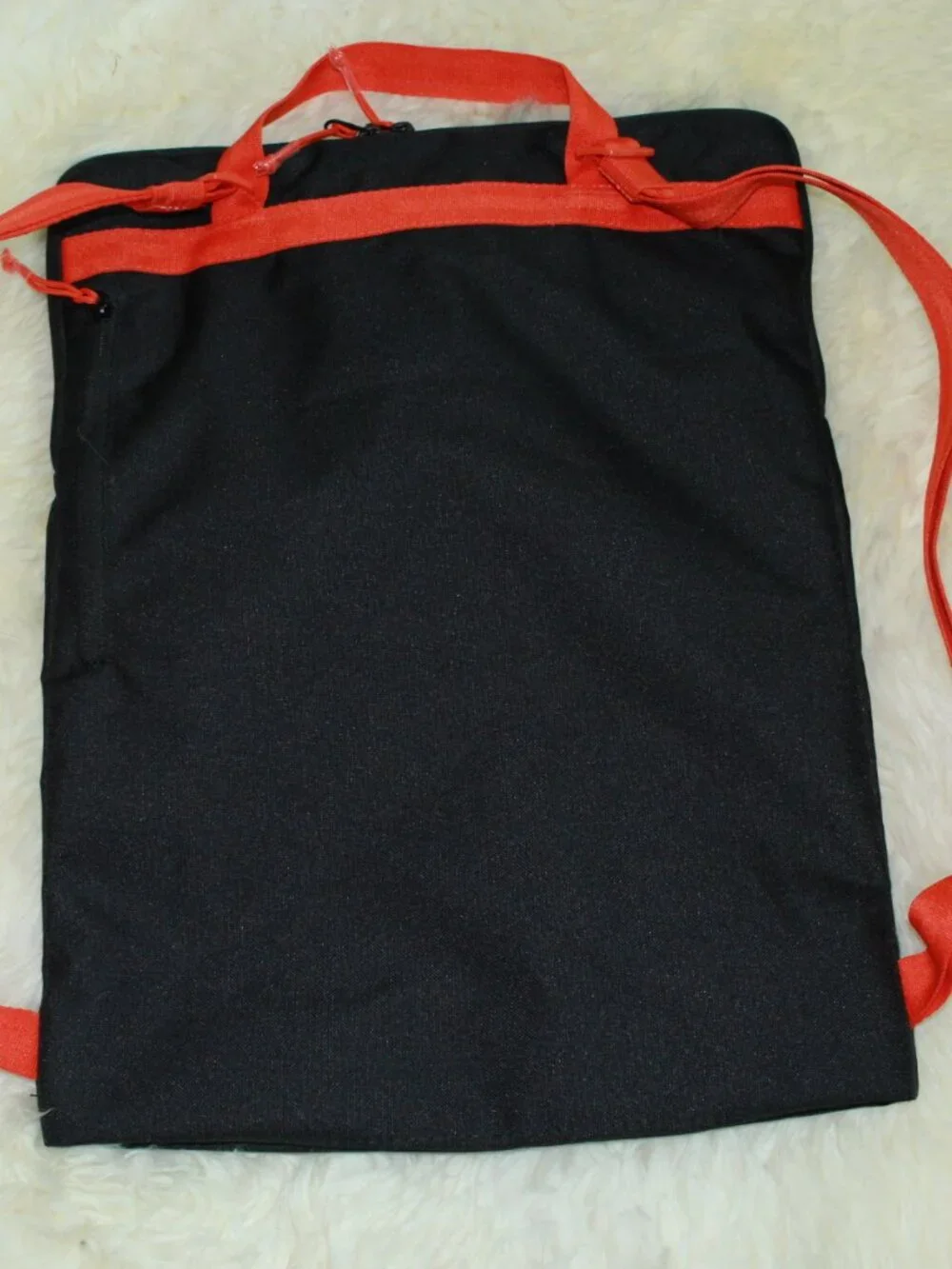 Nike Oregon State Beavers Orange Black Zip Top Polyester Utility Gymbag